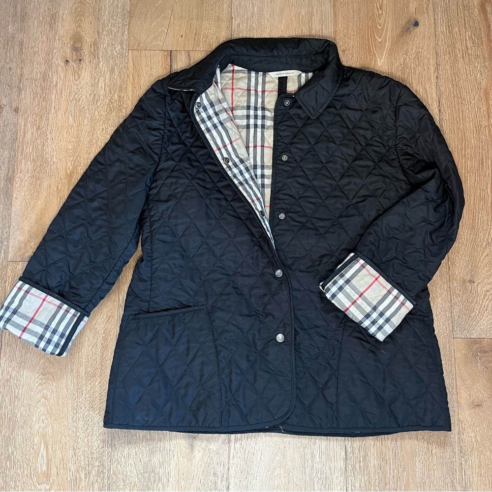 Vintage BURBERRY LONDON Nova Quilted Jacket Size XL
